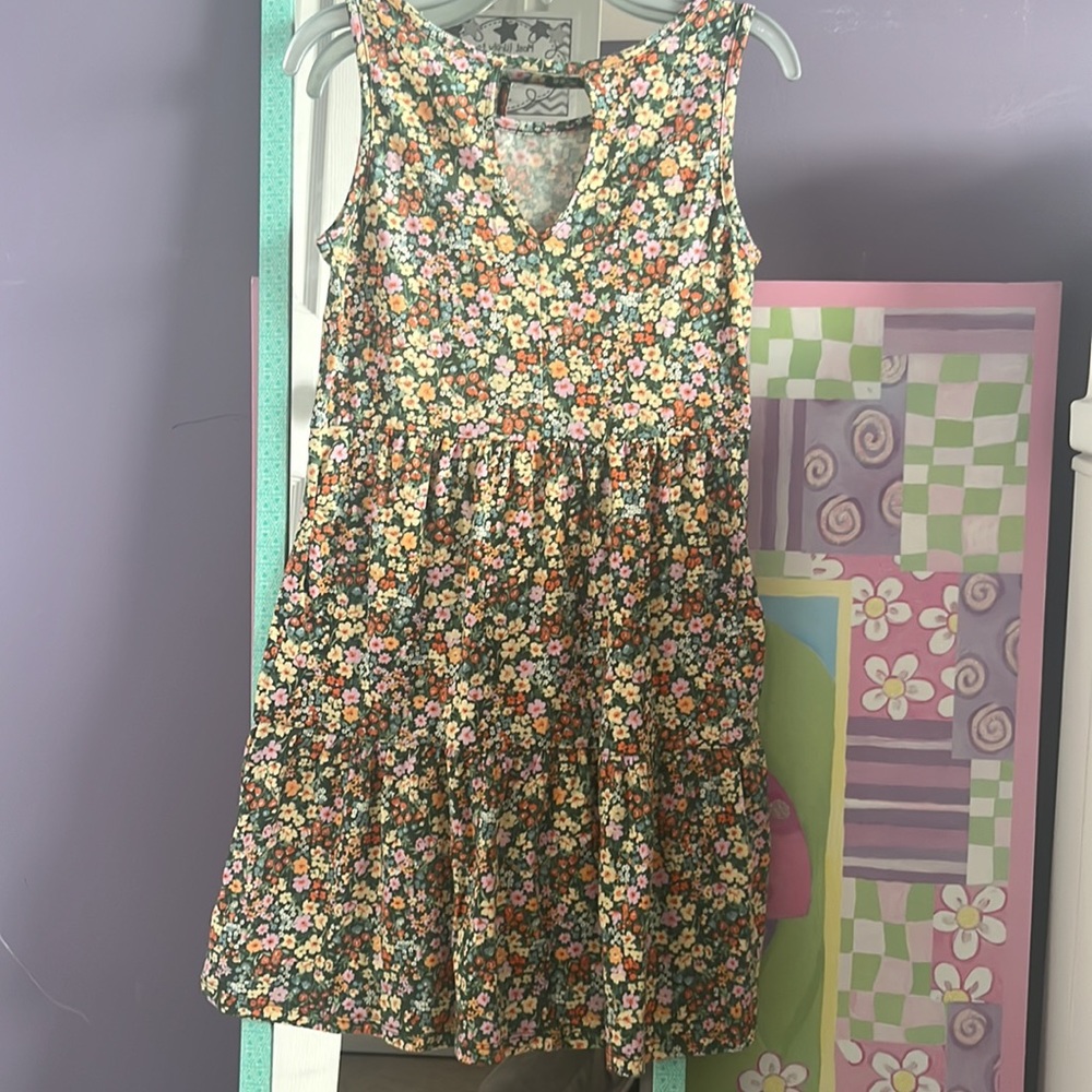 Flower Print Dress